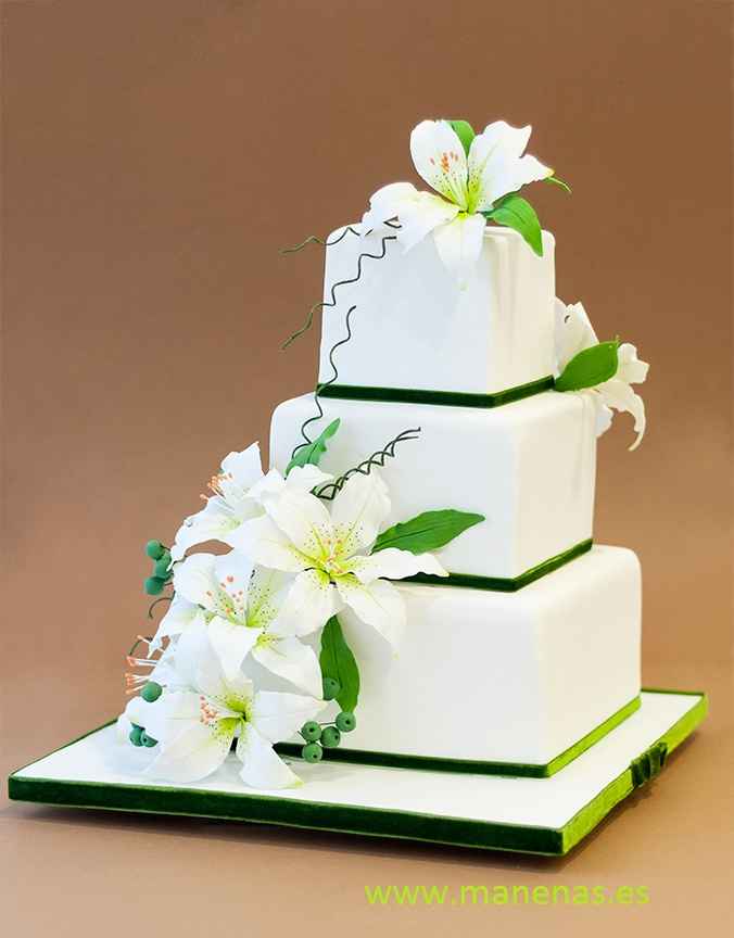 Inspiración pastel de bodas - 3