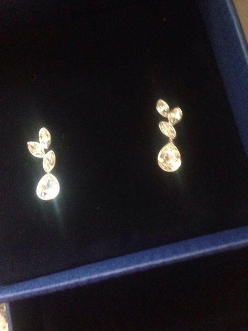 Pendientes swarovski ayuda - 2