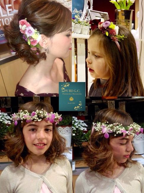Flores en el pelo - 2