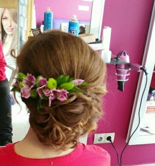 Flores en el pelo - 7