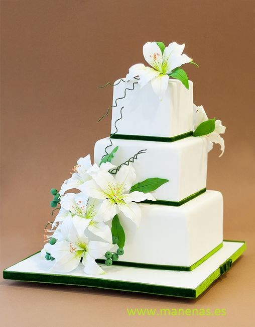 Inspiración pastel de bodas - 3