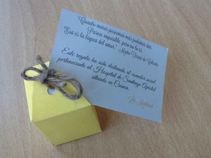 Regalo solidario