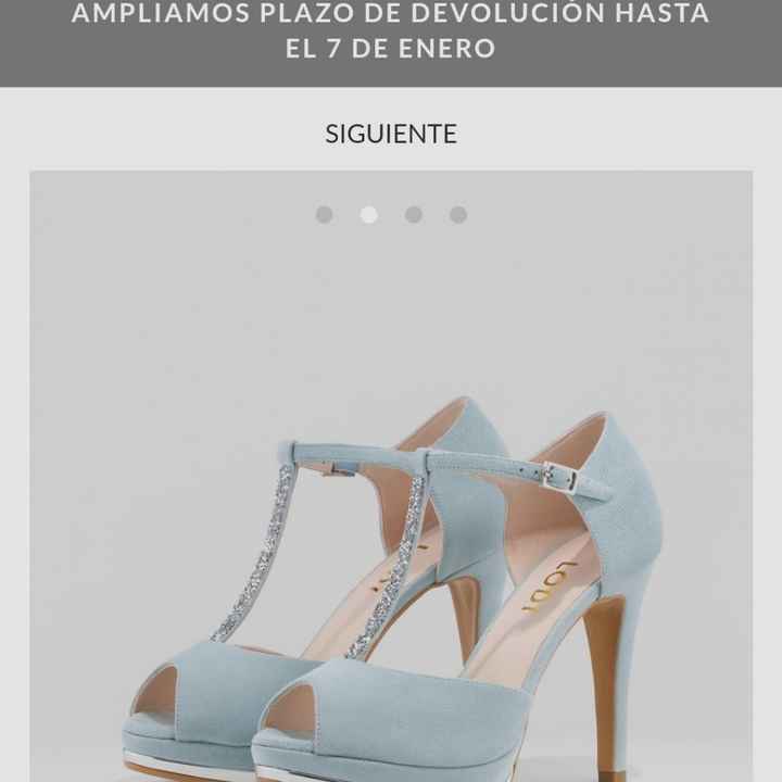 Zapatos azules - 1
