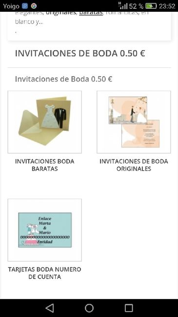 Invitaciones...¿donde? - 1