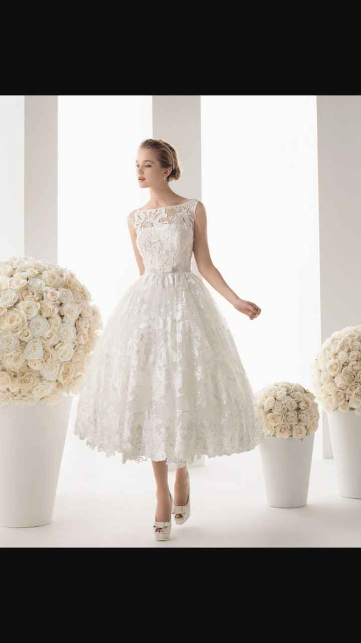 Vestido de dos novias, de corto o de largo?? - 2