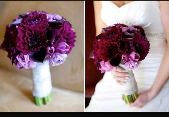 Ideas de ramos lilas - 4