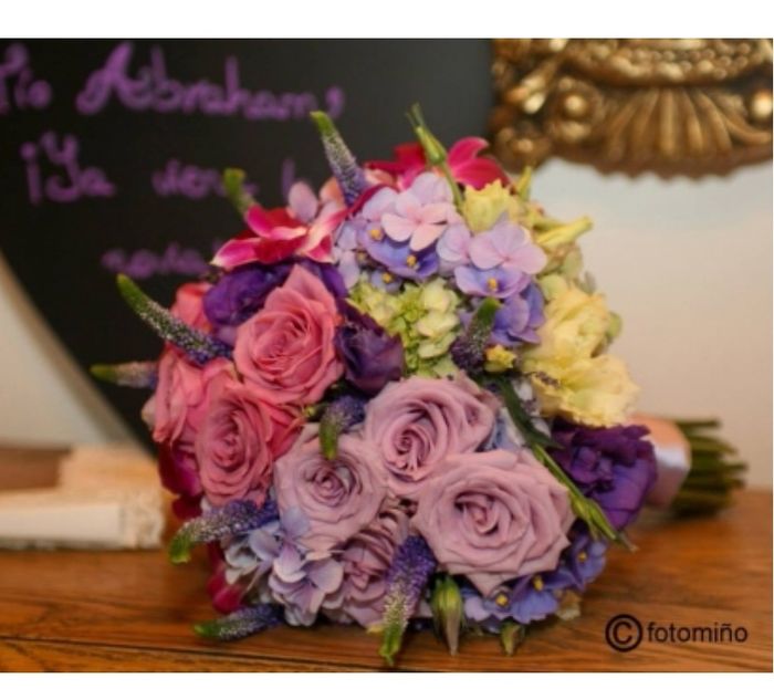 Ideas de ramos lilas - 1
