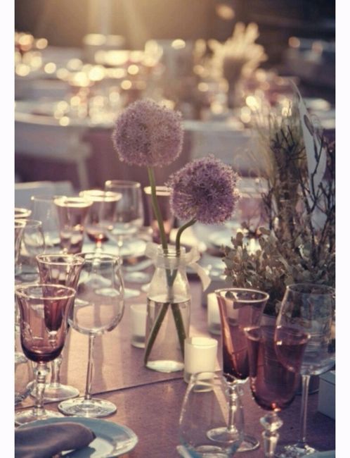 Ideas de ramos lilas - 8