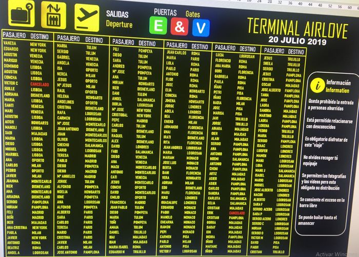 ayuda seating plan Temática Viajera! 3