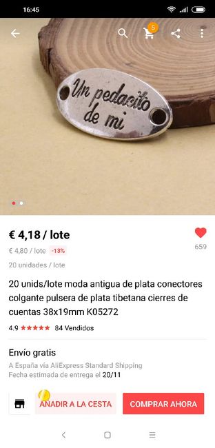 Pulseras pedacitos de mi - 1
