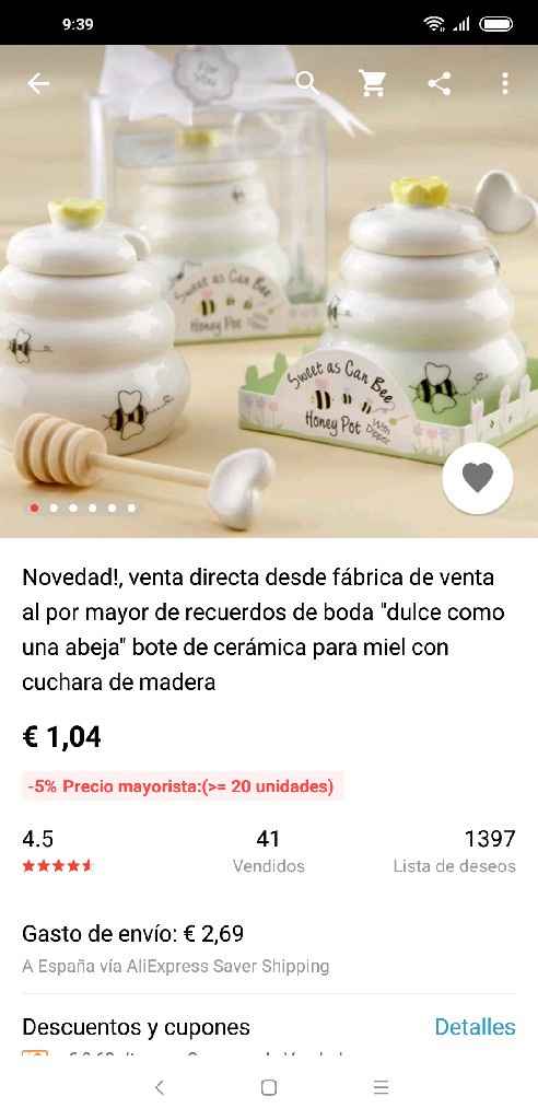 Detalles invitados baratos Aliexpress ii parte - 4
