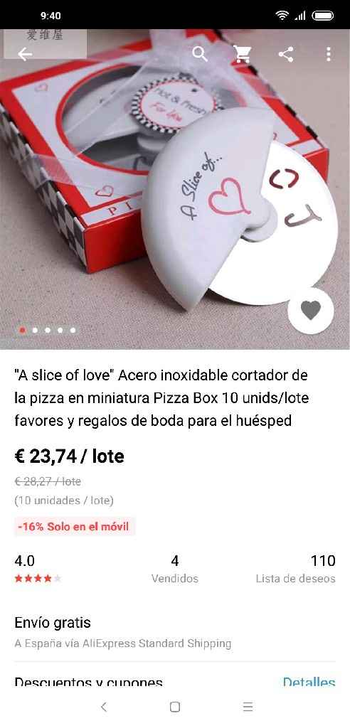 Detalles invitados baratos Aliexpress ii parte - 7