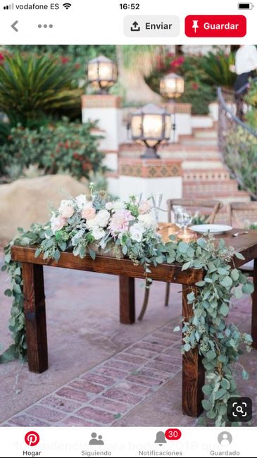 Decoración acorde con vestido de novia rosa palo? - 2