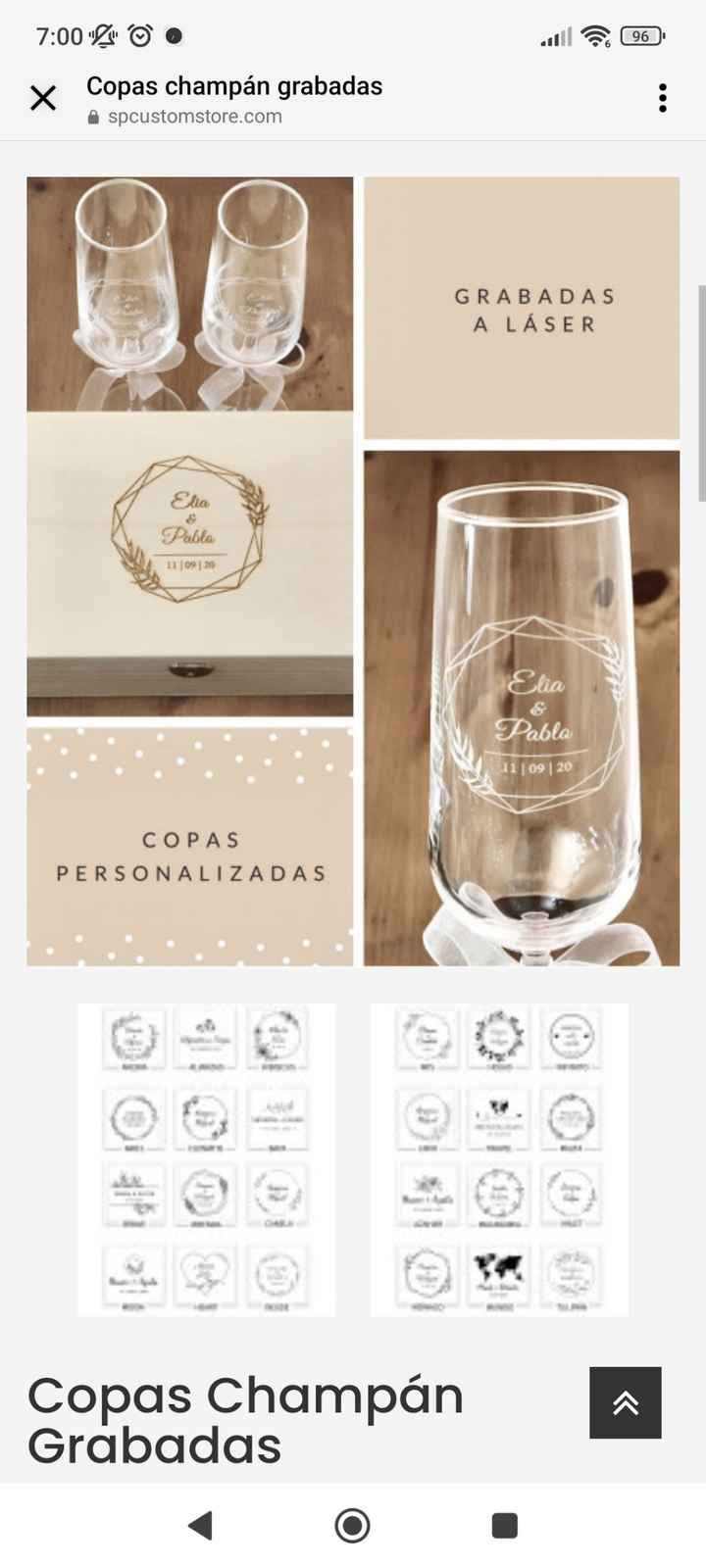 Copas brindis - 2