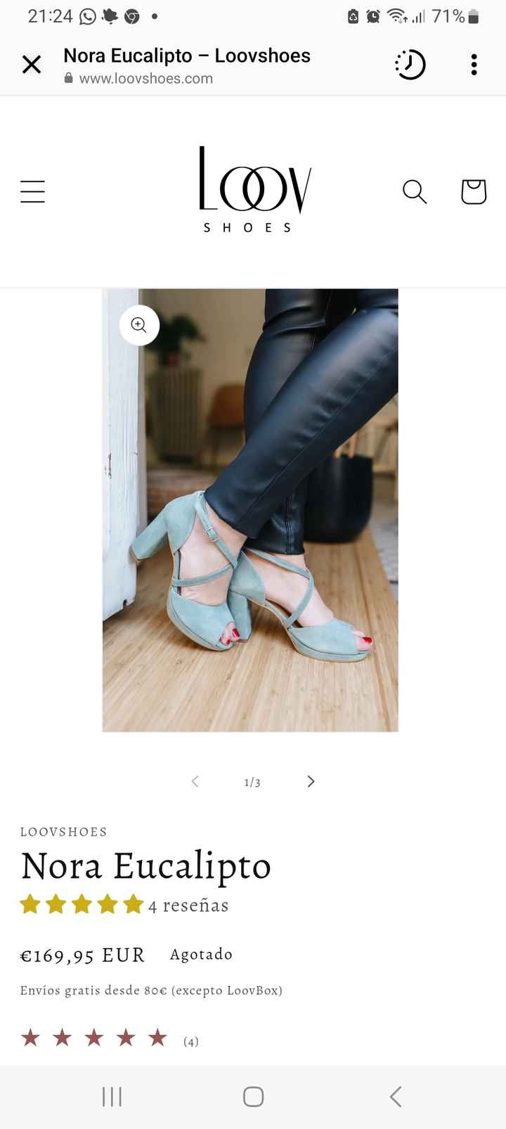 Zapatos turquesas - 1