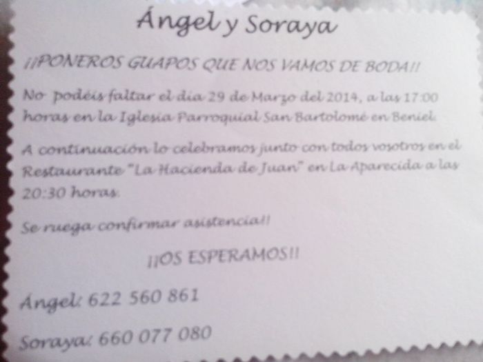 mis invitaciones