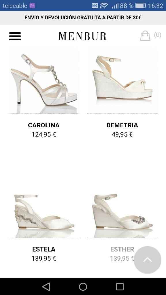 Cuñas para novia - 2