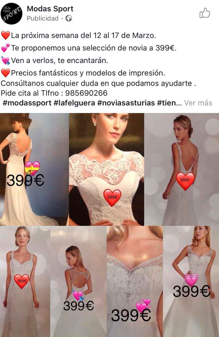 Vestidos de novia 399€ - 1