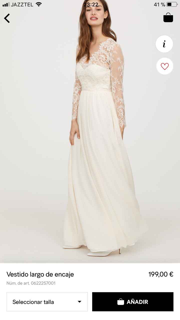 Vestidos novia low cost - 1
