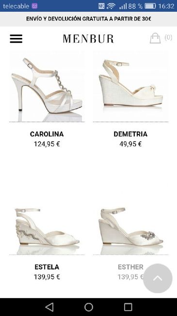 Cuñas para novia - 2