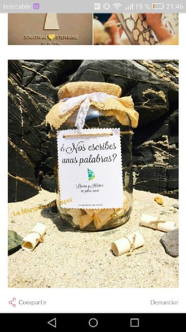 Instrucciones "mensaje en una botella" - opinión - 1