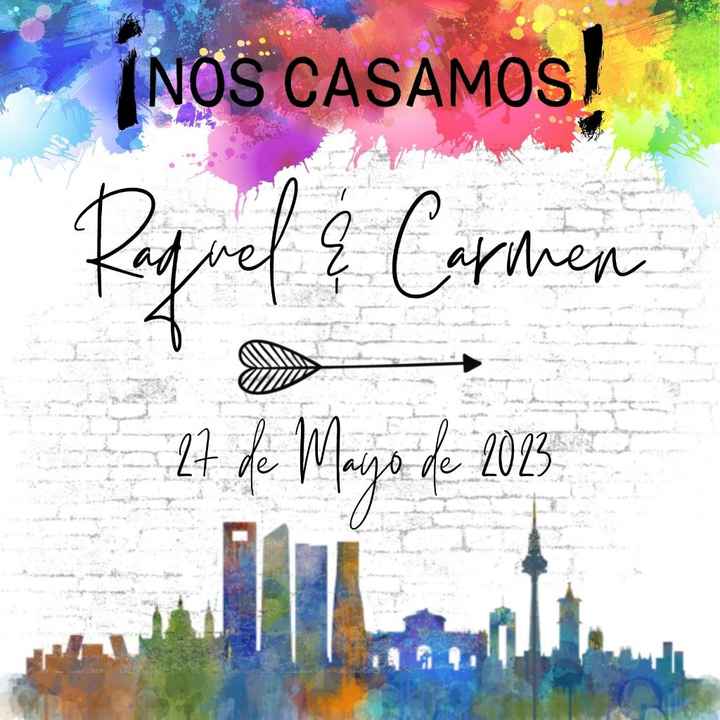 Save the date ¿si o no? - 1