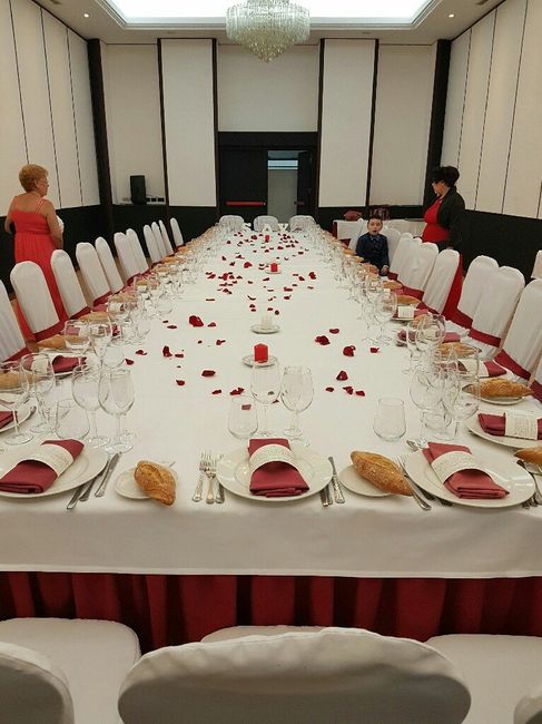 Mesa presidencial de 15 personas! - 1