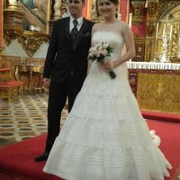 Vestidos pronovias,rosa clara y aire bcn corte a - 1