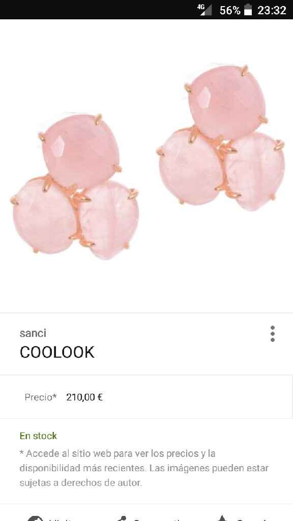  pendientes rosas - 1