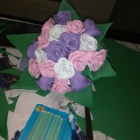 Ramo de novia + ramo para lanzar - 1
