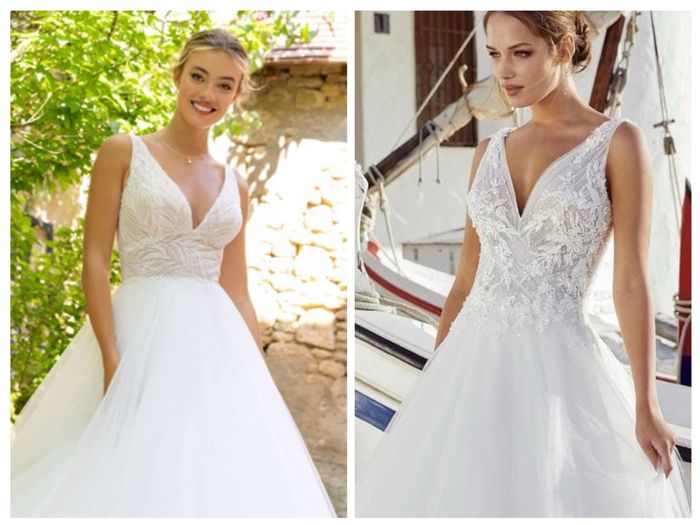 Duda entre dos vestidos de novia - 1