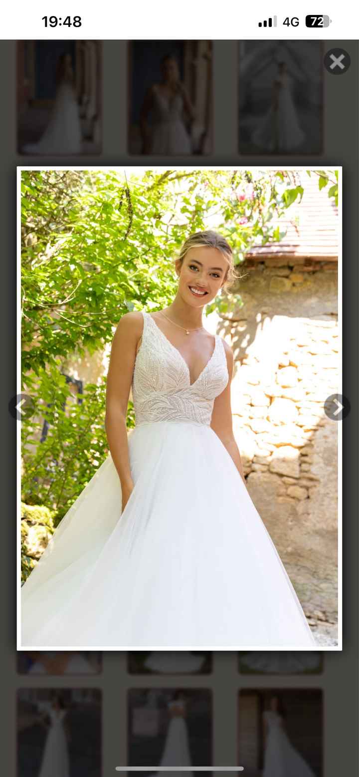 Duda entre dos vestidos de novia - 3