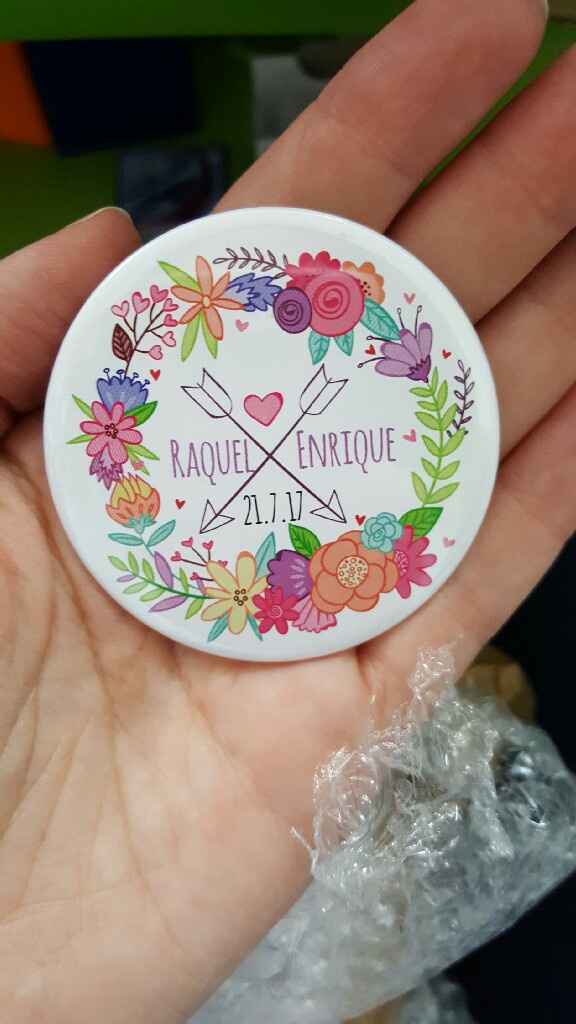 Nuestros detalles para los invitados. abridores/espejos - 1