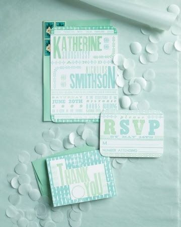 Ideas para una boda en mint  - 11