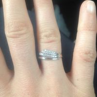 Nuestros anillos de compromiso... - 1