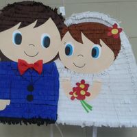 PIÑATAS DE NOVIOS