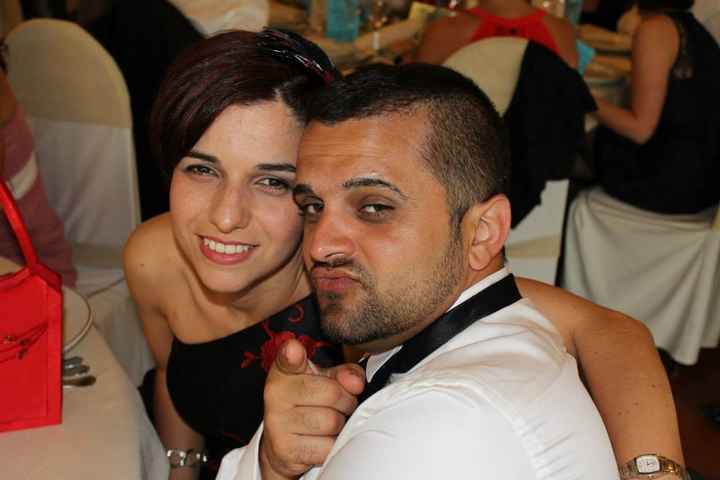 En la boda de unos amigos
