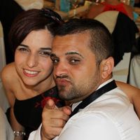 En la boda de unos amigos