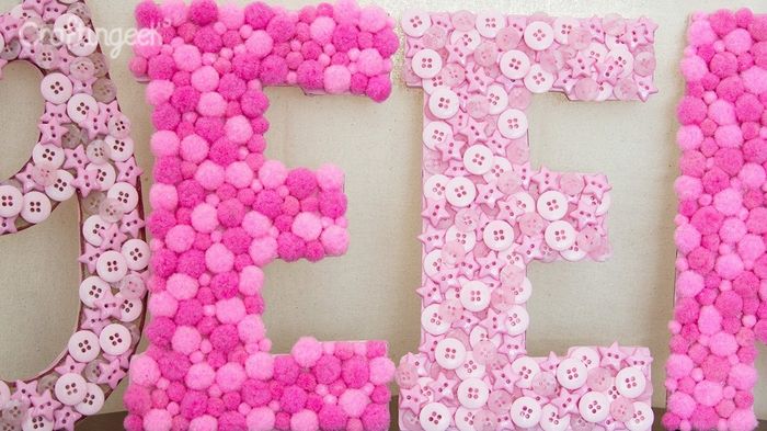 Forrar letras gigantes? - 2