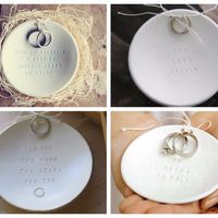 Portaalianzas DIY de arcilla