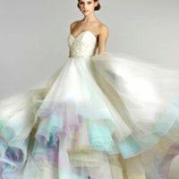 Vestido de novia diferente