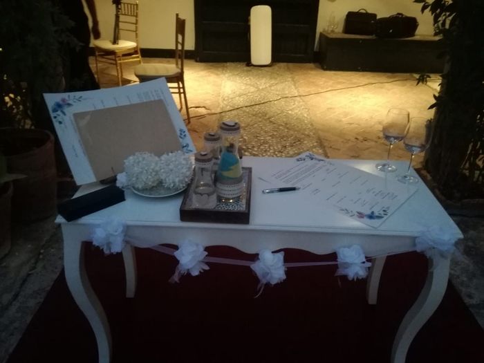 mesa de ceremonia
