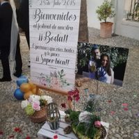 cartel de bienvenida