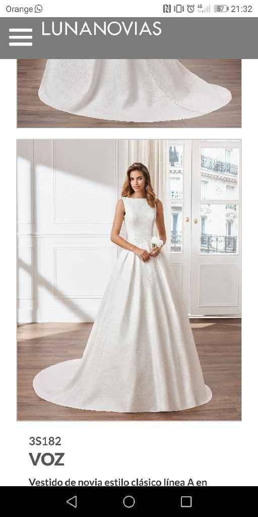 Qué se siente cuando encuentras tu vestido? - 1