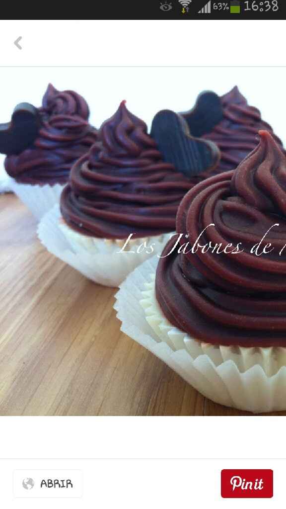 Cupcakes de jabon - 1