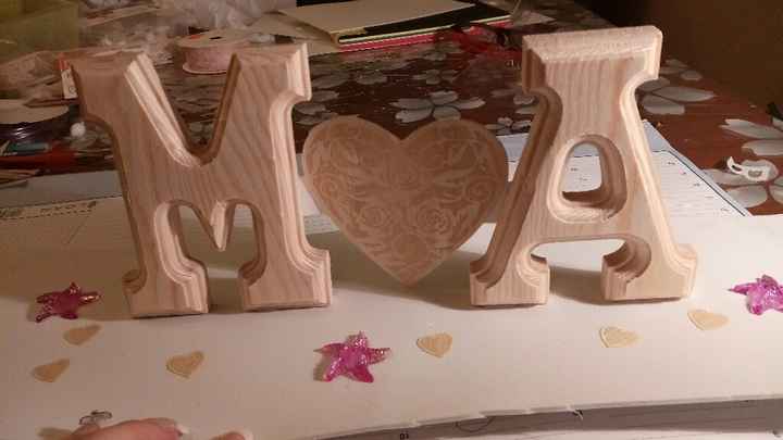 Letras madera - 1
