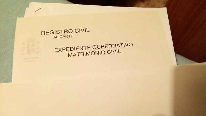 Dudas expediente matrimonio - 2