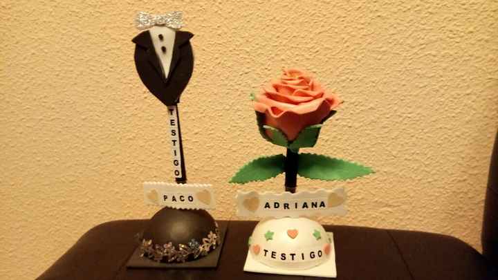 Mis bolis diy para nuestros testigos - 2