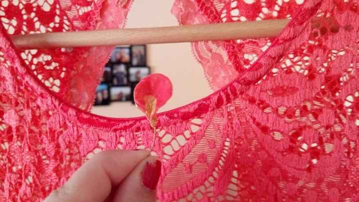 Tocado porcelana fria hecho por mi. - 3