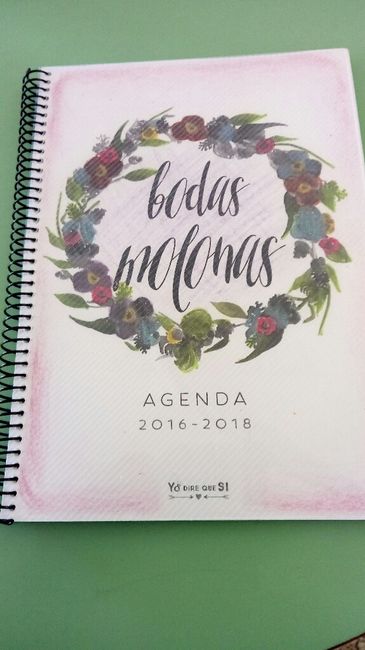 Must have de la novia o agenda de nuestra boda 1